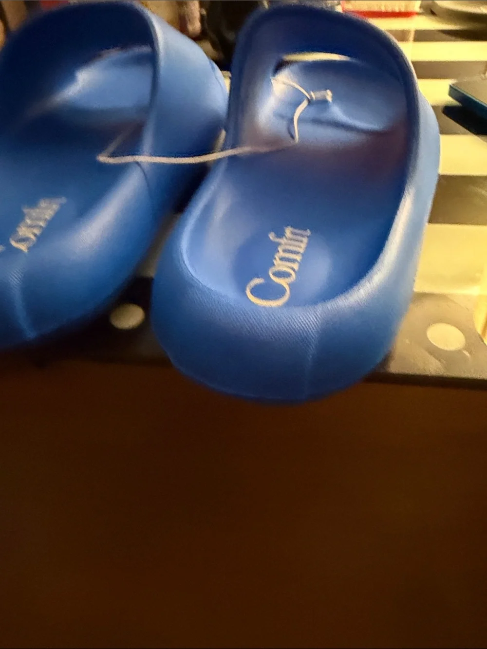Comfi+ Kids Blue Slip-On Clogs